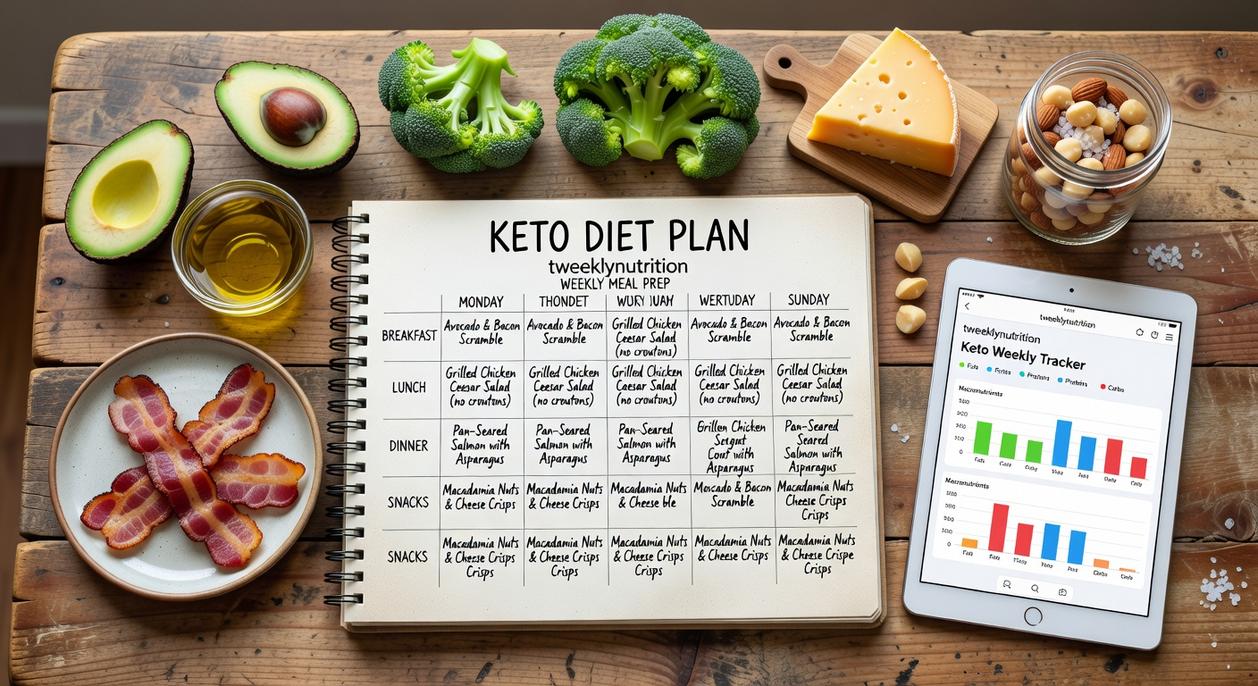 keto diet plan tweeklynutrition