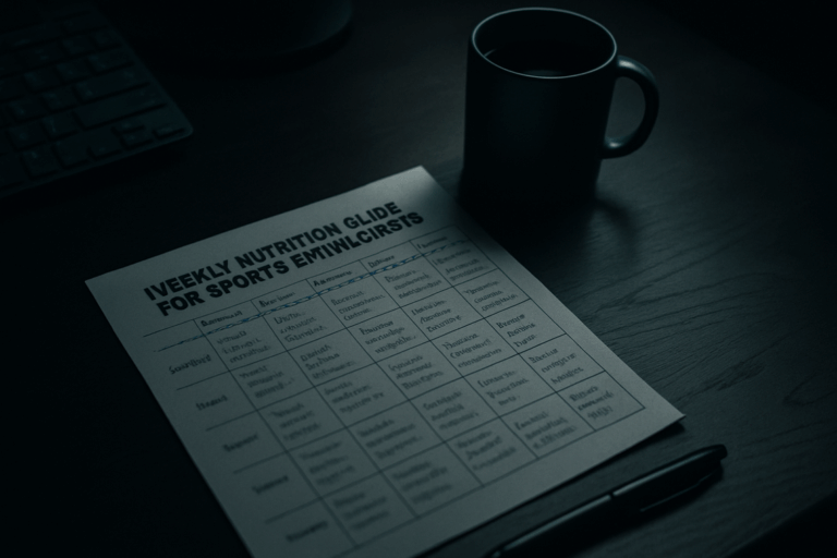 sports guide tweeklynutrition